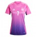 Maillot de foot Allemagne Kai Havertz #7 Extérieur vêtements Femmes Europe 2024 Manches Courtes